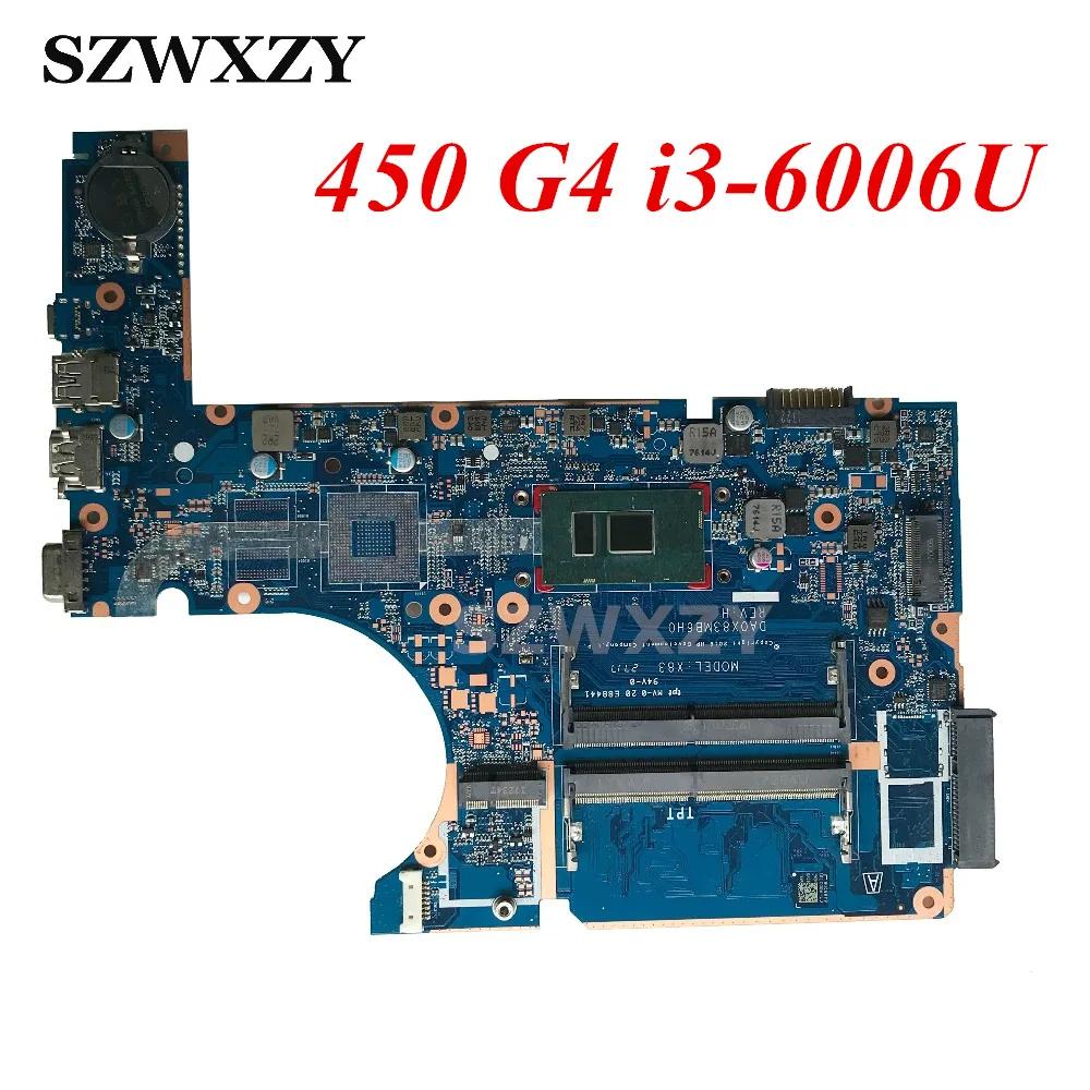HP 450 G4 Ʈ , i3-6006U CPU DDR4 DA0X83MB6H0, ü ׽Ʈ Ϸ